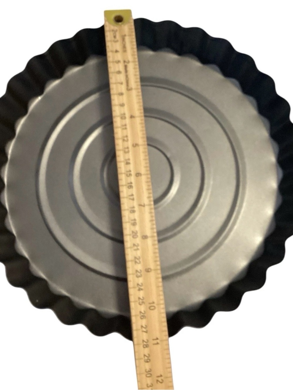 Rustic Galvanized Metal Cake Stand w/ Glass Dome Cloche Lid - Picture 3 of 6
